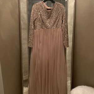 ASOS Maya Maternity sequin dress
